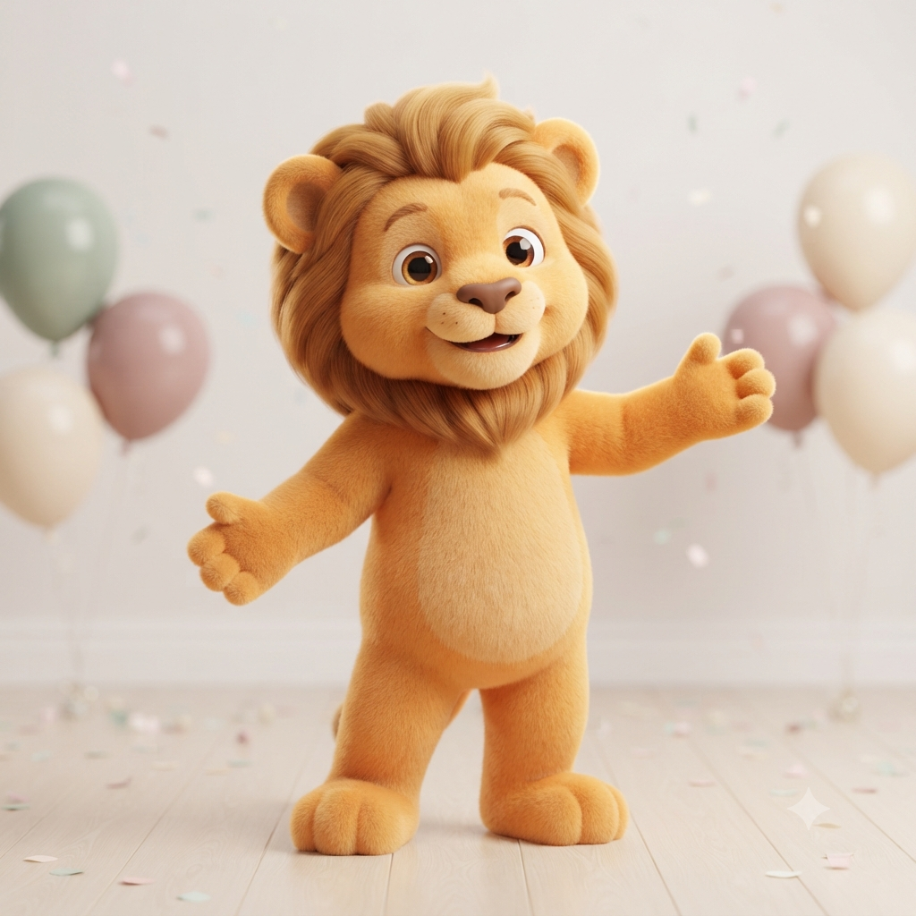Leo the Lion mascot